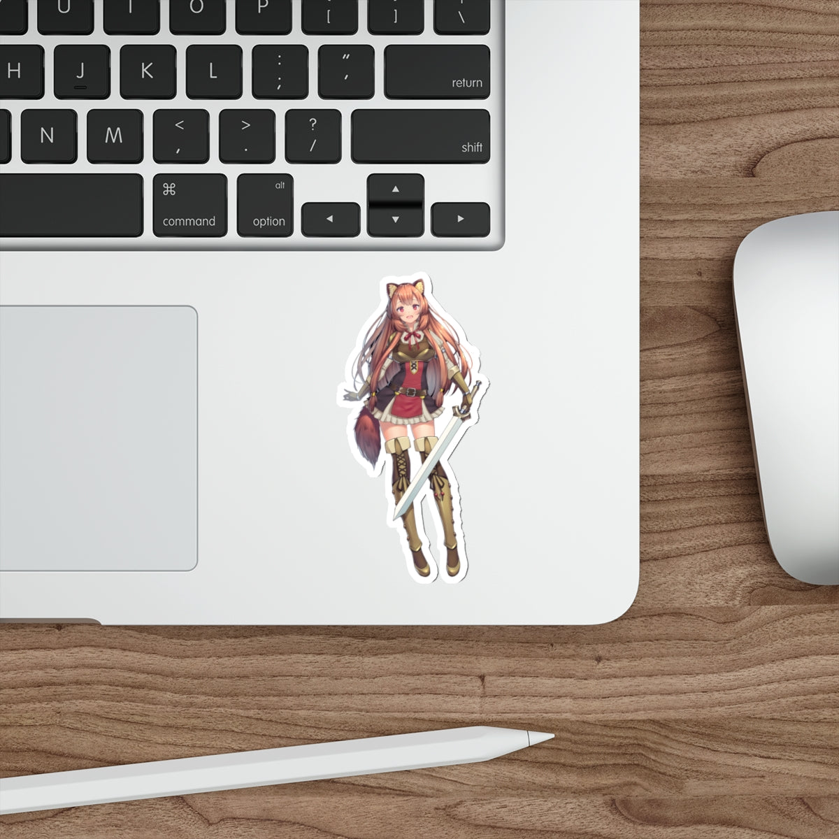 The Rising of the Shield Hero Waterproof Sticker - Raphtalia Anime Vinyl Decal - Car Bumper Sticker - Laptop Sticker