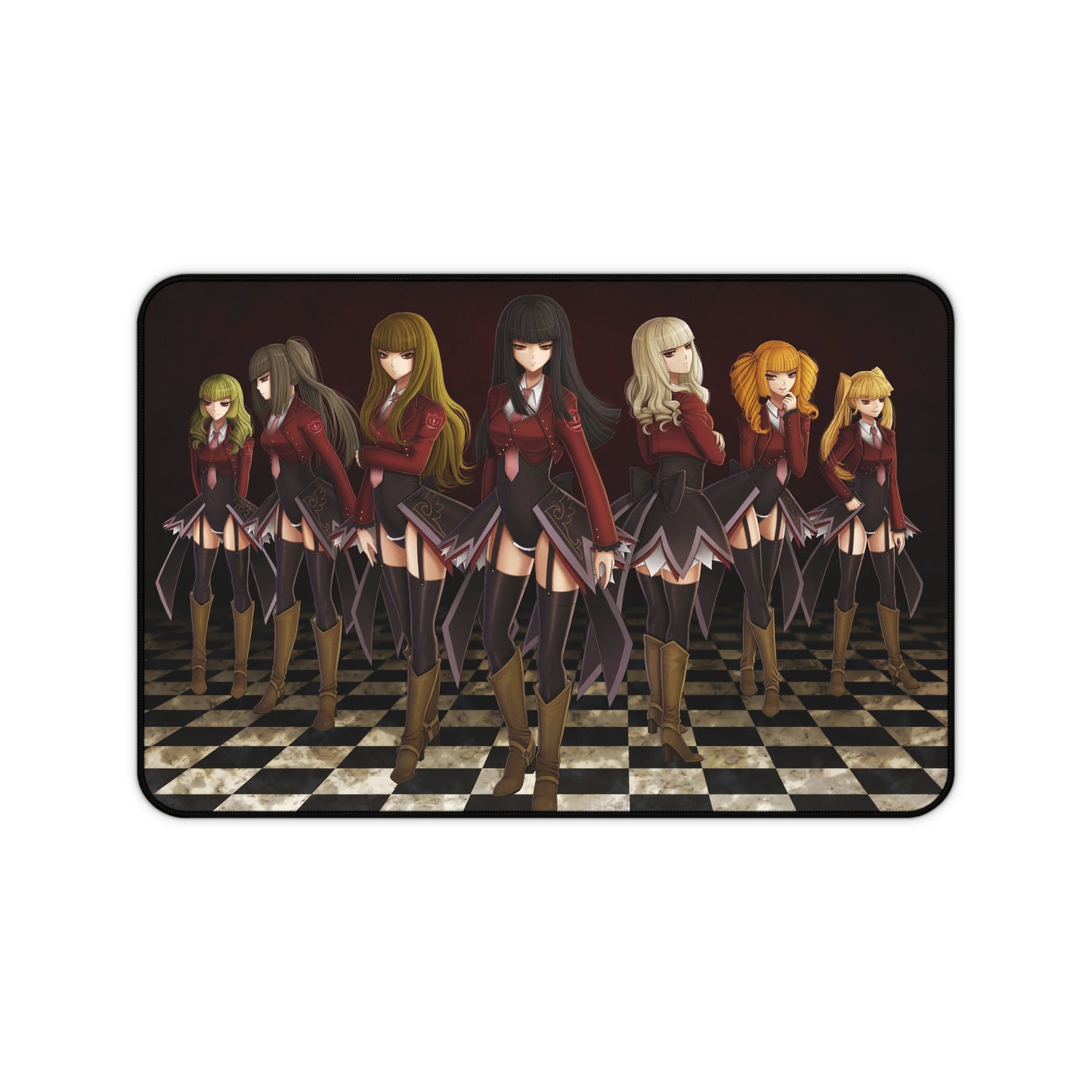 Umineko When They Cry Desk Mat - Sisters of Purgatory Mousepad - Gaming Visual Novel Dojin Playmat - Umineko no Naku Koro ni