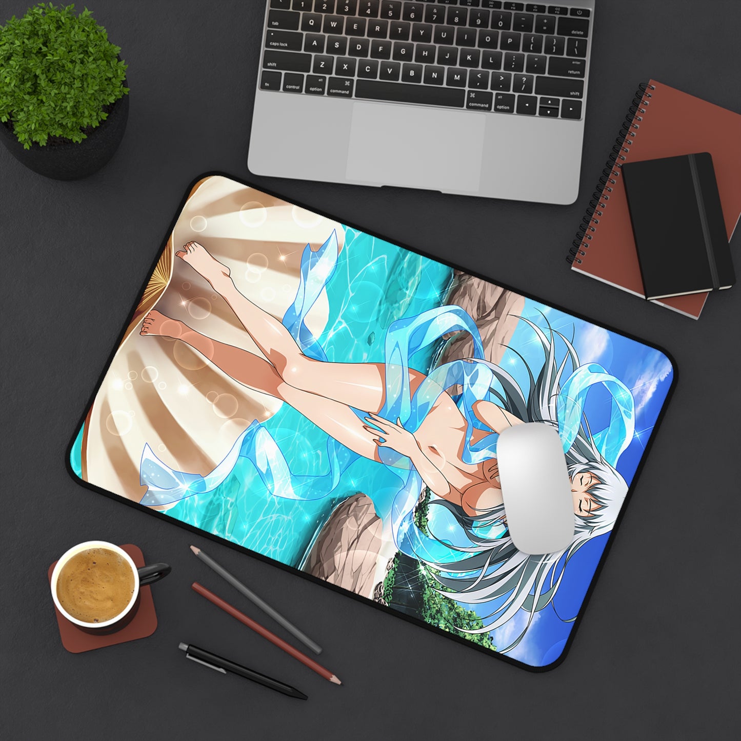 Nude Shiryuu Chou-un Ikkitousen Desk Mat - Non Slip Mousepad