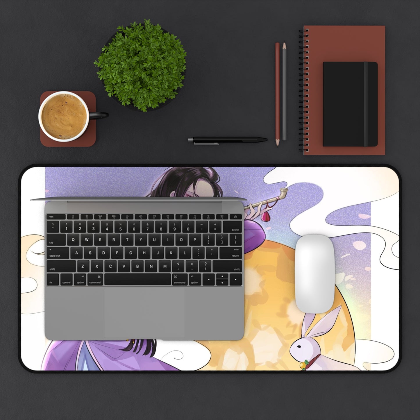 Banana Fish Yut Lung Desk Mat - XXL Anime Mousepad - Manga Desk Pad