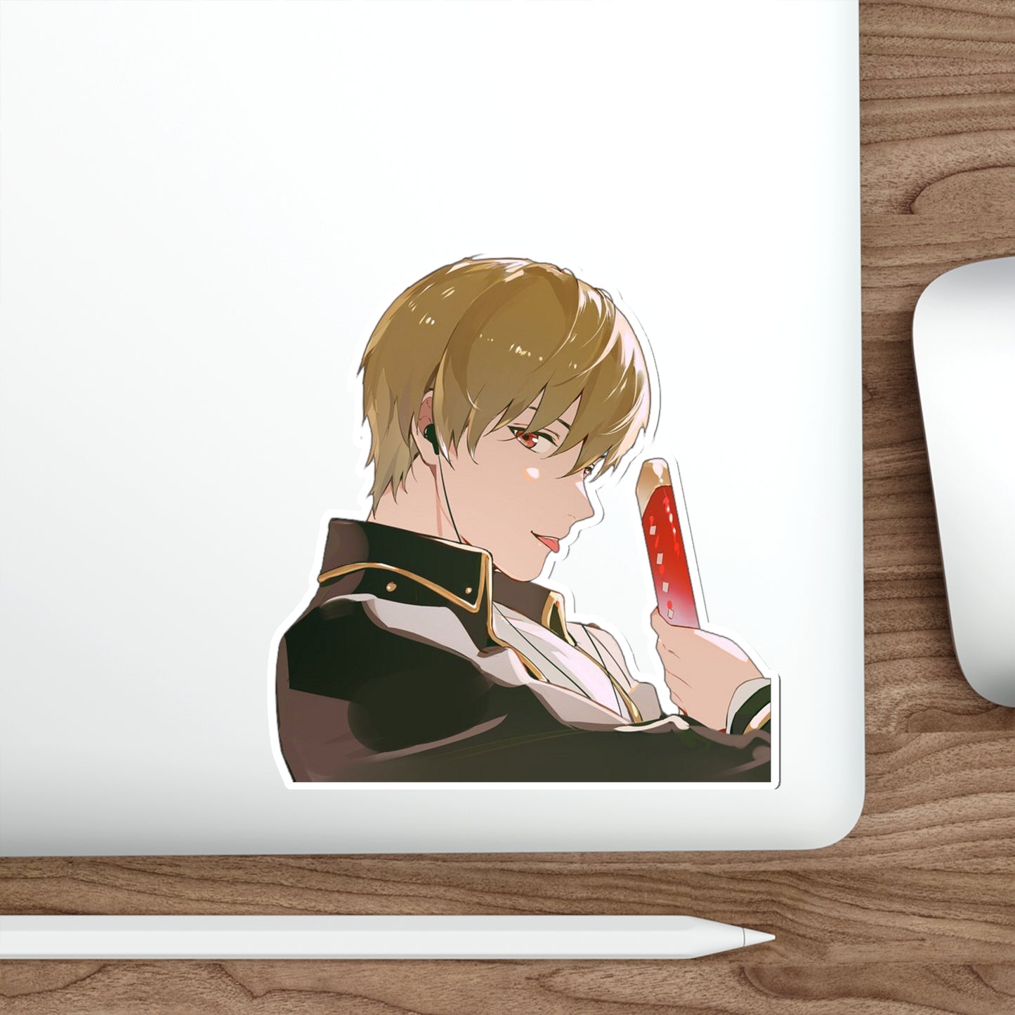 Gintama Okita Sougo Waterproof Sticker - Anime Premium Vinyl Decal - Gin Tama Car Decal