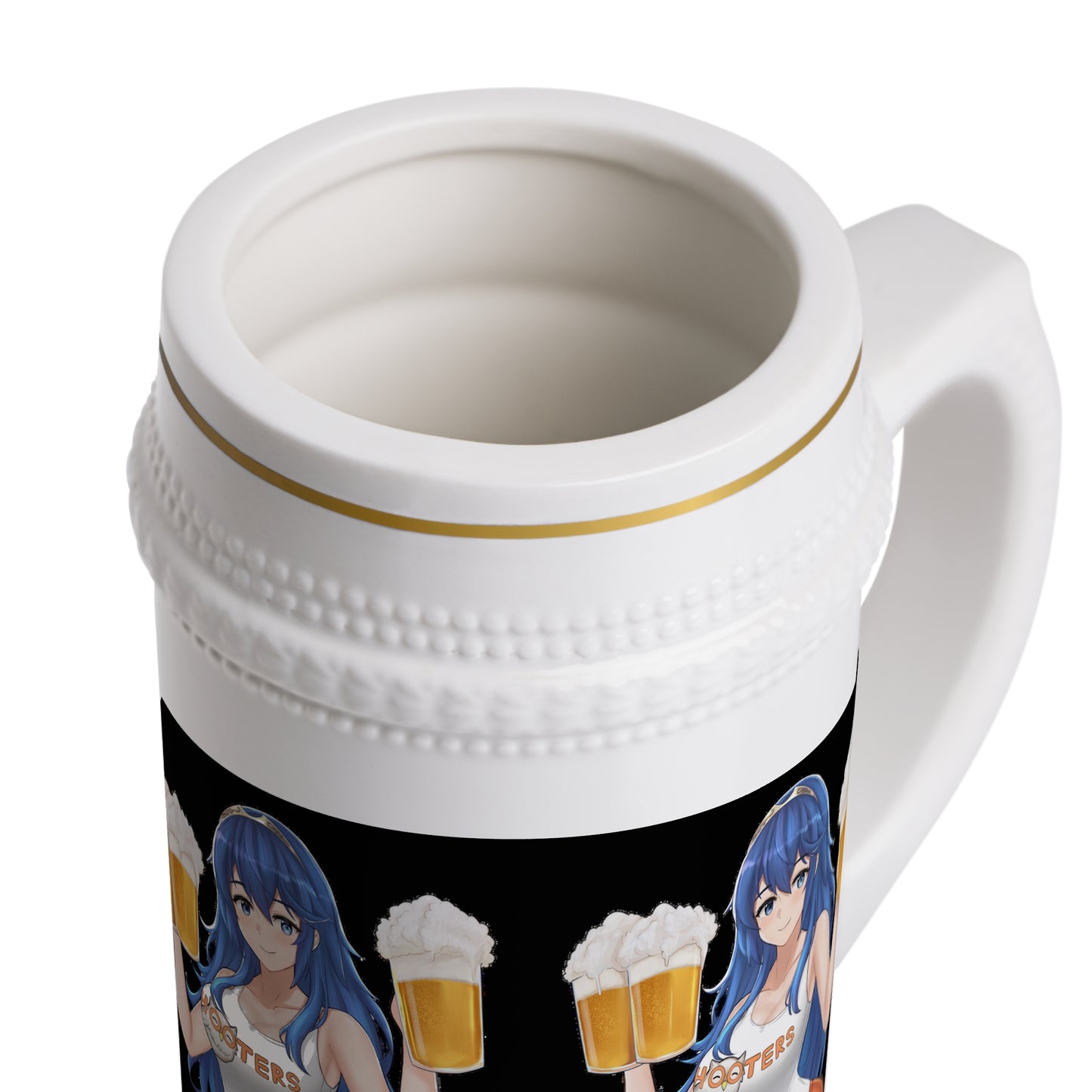 Beer Stein Mug - Sexy Gift for Beer Lover - Fire Emblem Lucina Hooters