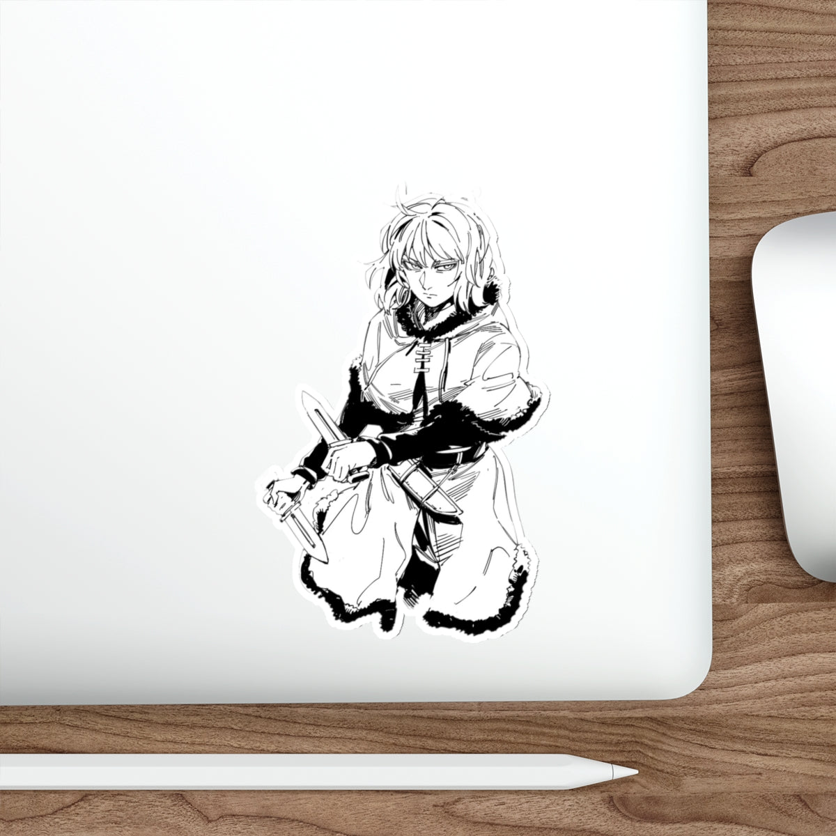 Autocollant Vinland Saga - Autocollant en vinyle Manga Thorfinn - Autocollant de voiture étanche - Autocollant pour ordinateur portable - Autocollant Anime