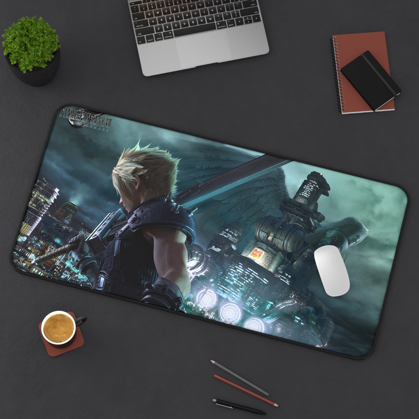 FF7 Remake Mousepad - RPG Final Fantasy 7 Gaming Desk Mat