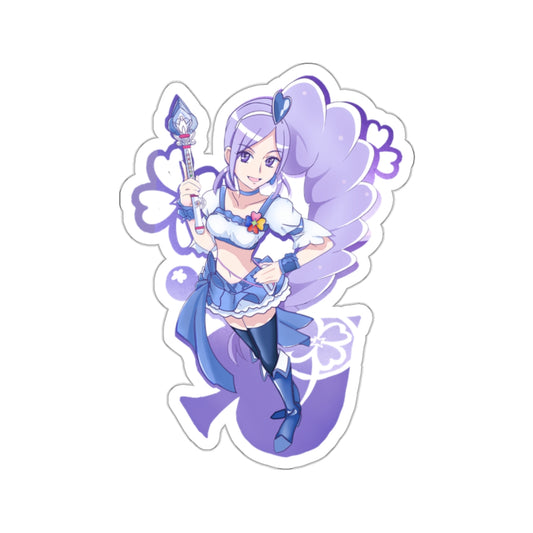 Pretty Cure Waterproof Sticker - Aono Miki Cure Berry Anime Vinyl Decal