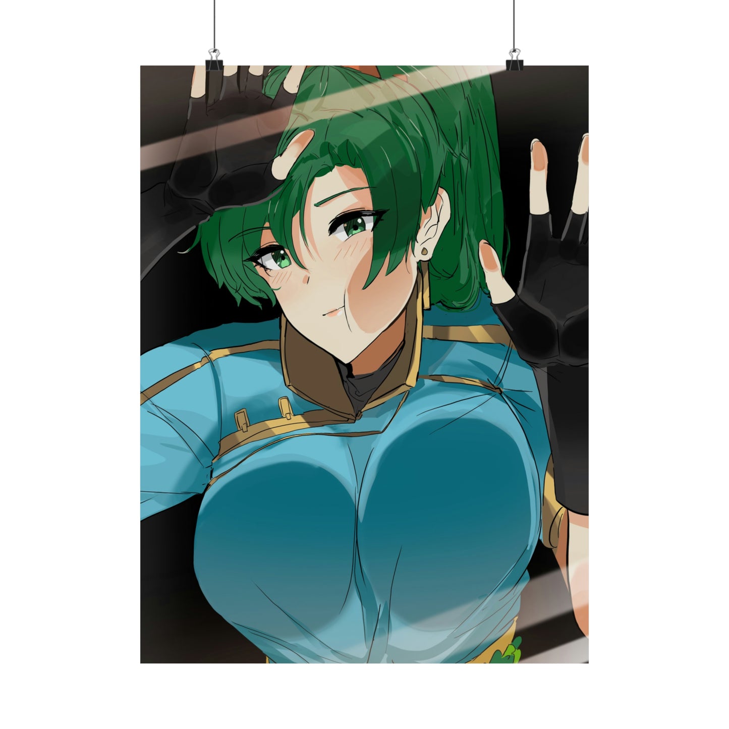 Lyn Fire Emblem Boobs Press Poster - Affiche verticale mate de qualité supérieure obscène - Art mural pour adultes