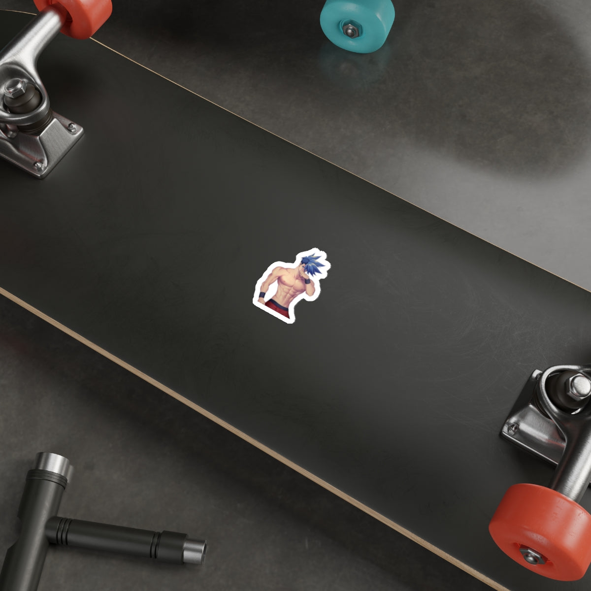 Autocollant imperméable Promare - Autocollant en vinyle Anime Galo Husbando - Autocollant pour pare-chocs de voiture - Autocollant pour ordinateur portable