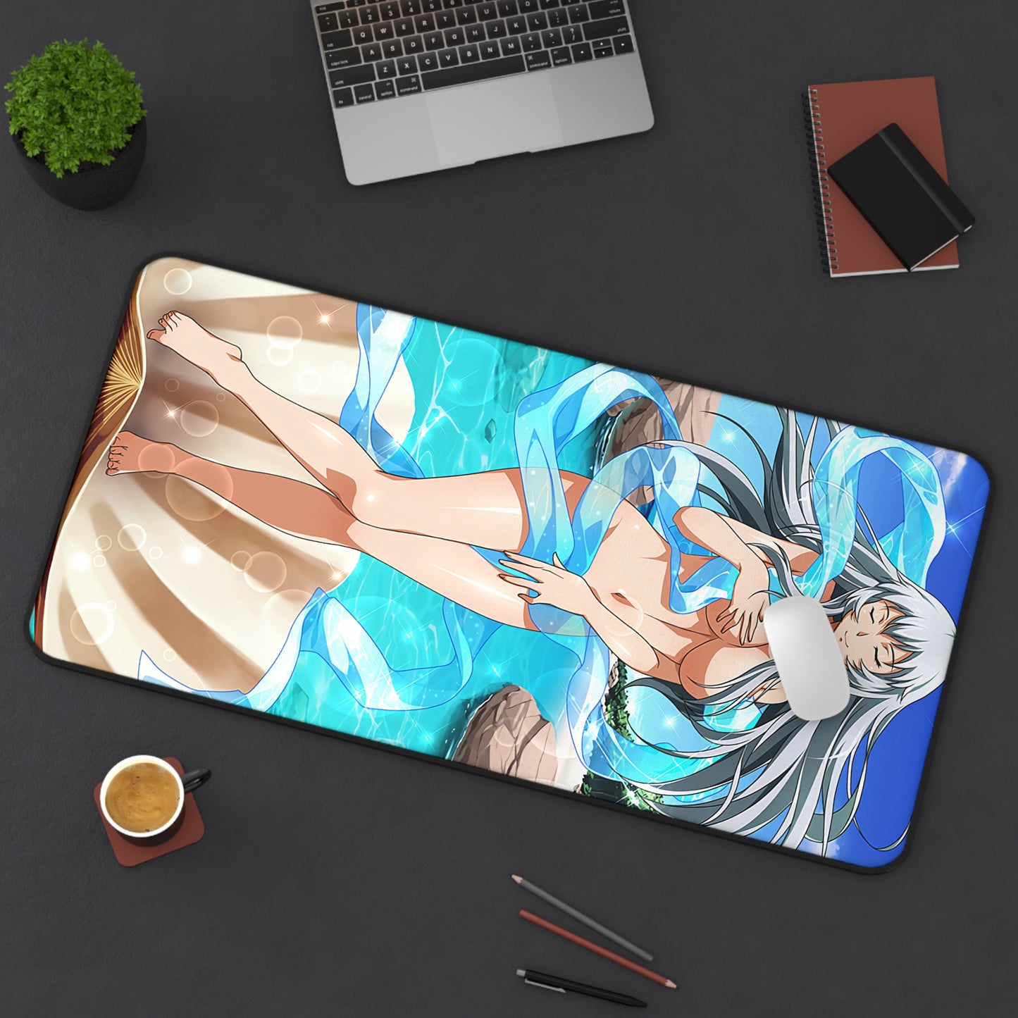 Nude Shiryuu Chou-un Ikkitousen Desk Mat - Non Slip Mousepad