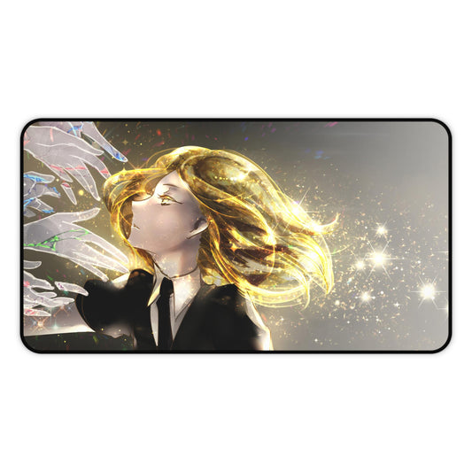 Land of the Lustrous Anime Desk Mat - Yellow Diamond Houseki no Kuni Mousepad - Non Slip Playmat