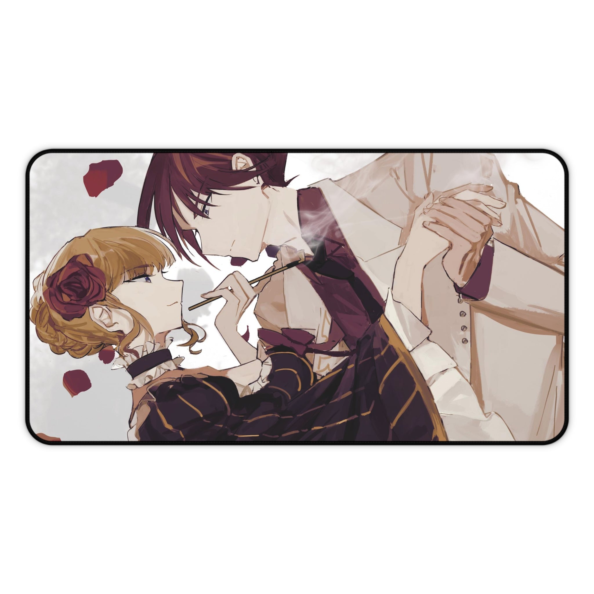 Umineko When They Cry Desk Mat Beatrice and Battler Ushiromiya Gaming Mousepad Non Slip Visual Novel Dojin Playmat