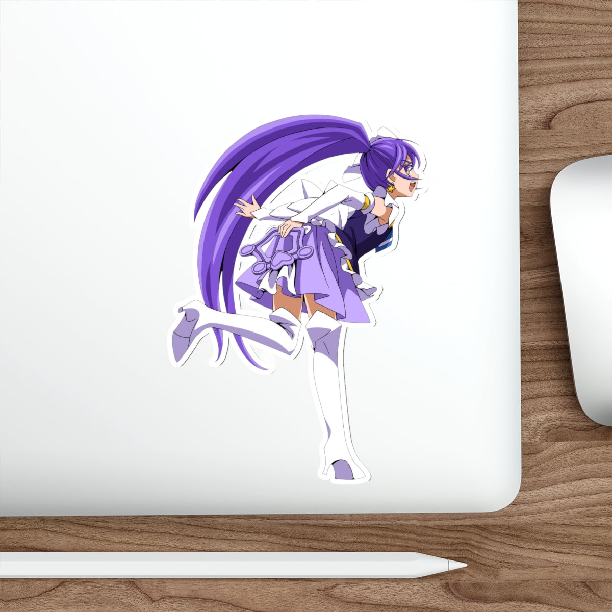 Pretty Cure Waterproof Sticker - Hikawa Iona Cure Fortune Anime Vinyl Decal - Precure Sticker