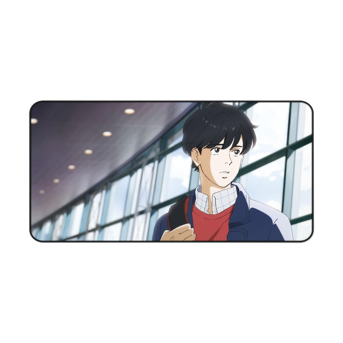 Banana Fish Eiji Okumura Desk Mat - XXL Anime Mousepad - Manga Desk Pad