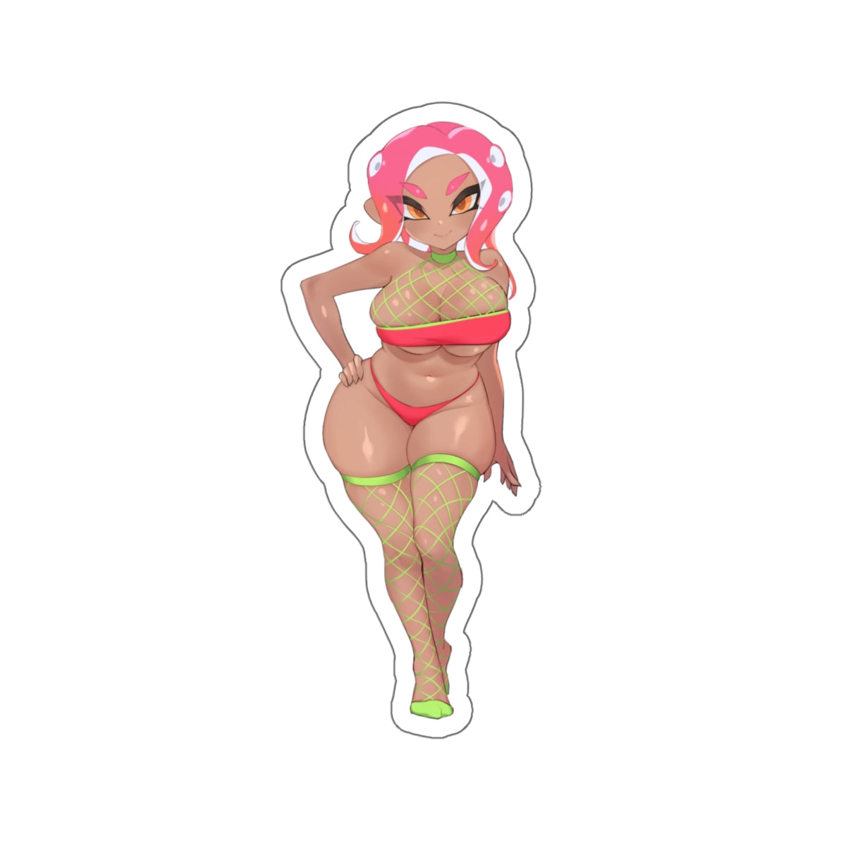 Splatoon Thick Agent 8 Waterproof Sticker - Ecchi Vinyl Decal