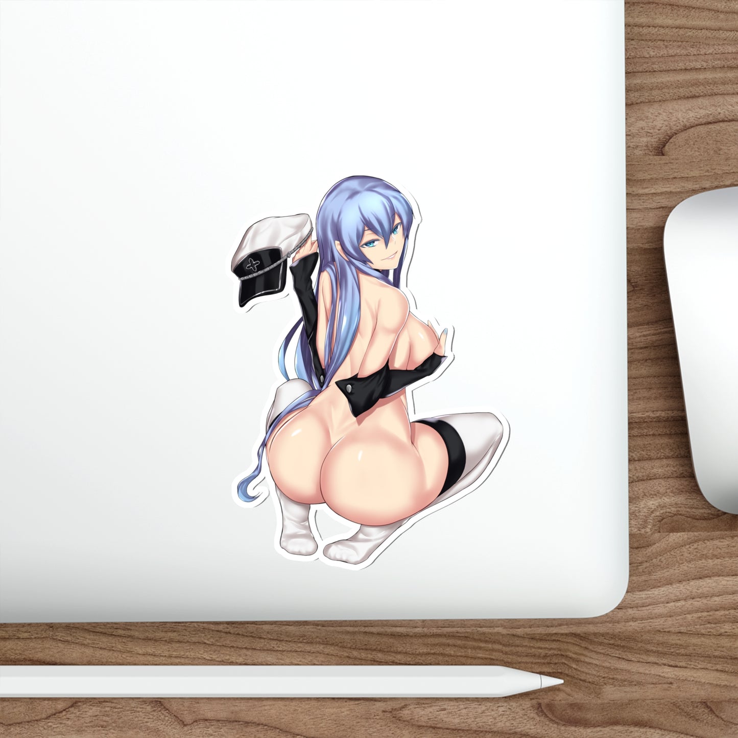 Akame Ga Kill Nude Esdeath Waterproof Sticker - Ecchi Vinyl Decal