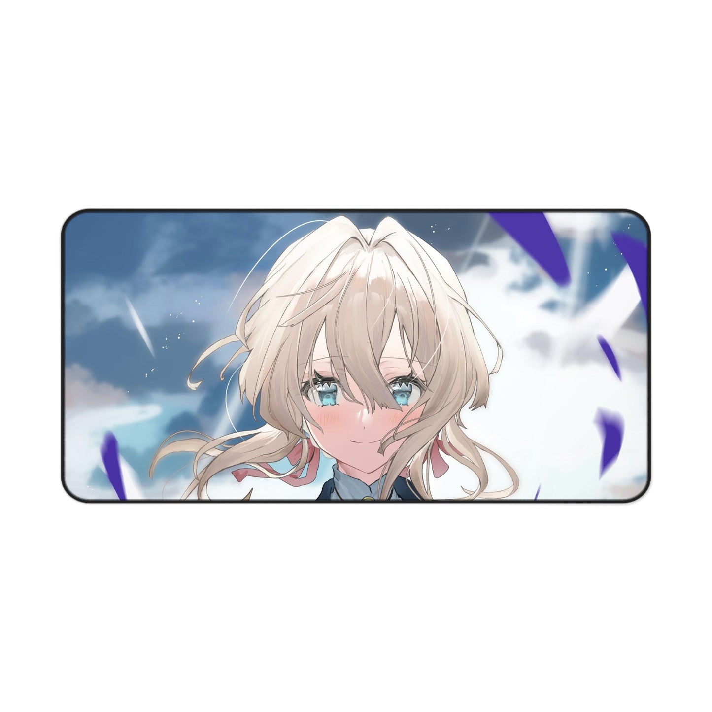 Violet Evergarden Desk Mat - Visual Novel Anime Mousepad - XXL Gaming Mousepad - Non Slip Manga Playmat