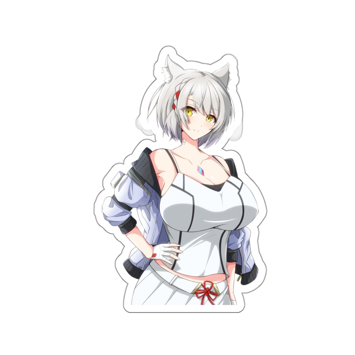 Big Tits Mio Xenoblade Chronicles 3 Waterproof Sticker - Ecchi Vinyl Decal