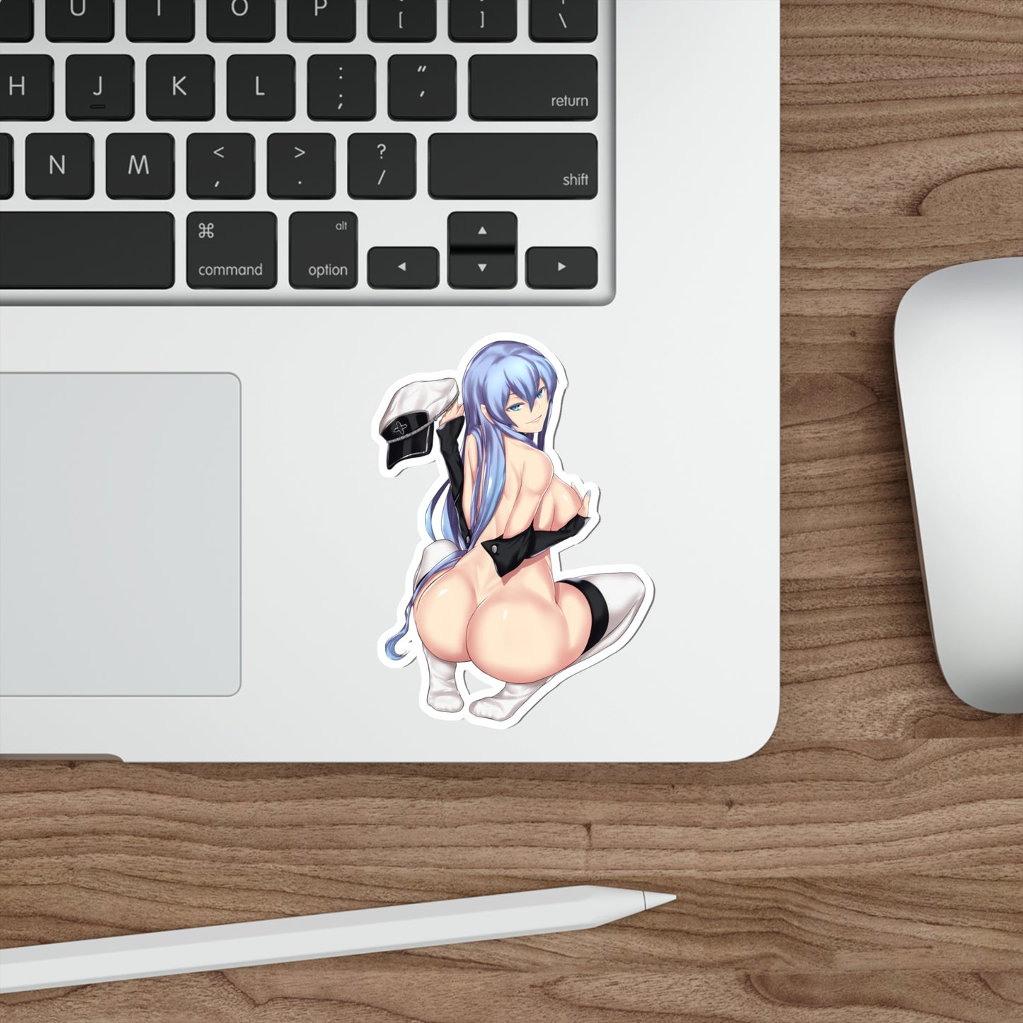 Akame Ga Kill Nude Esdeath Waterproof Sticker - Ecchi Vinyl Decal