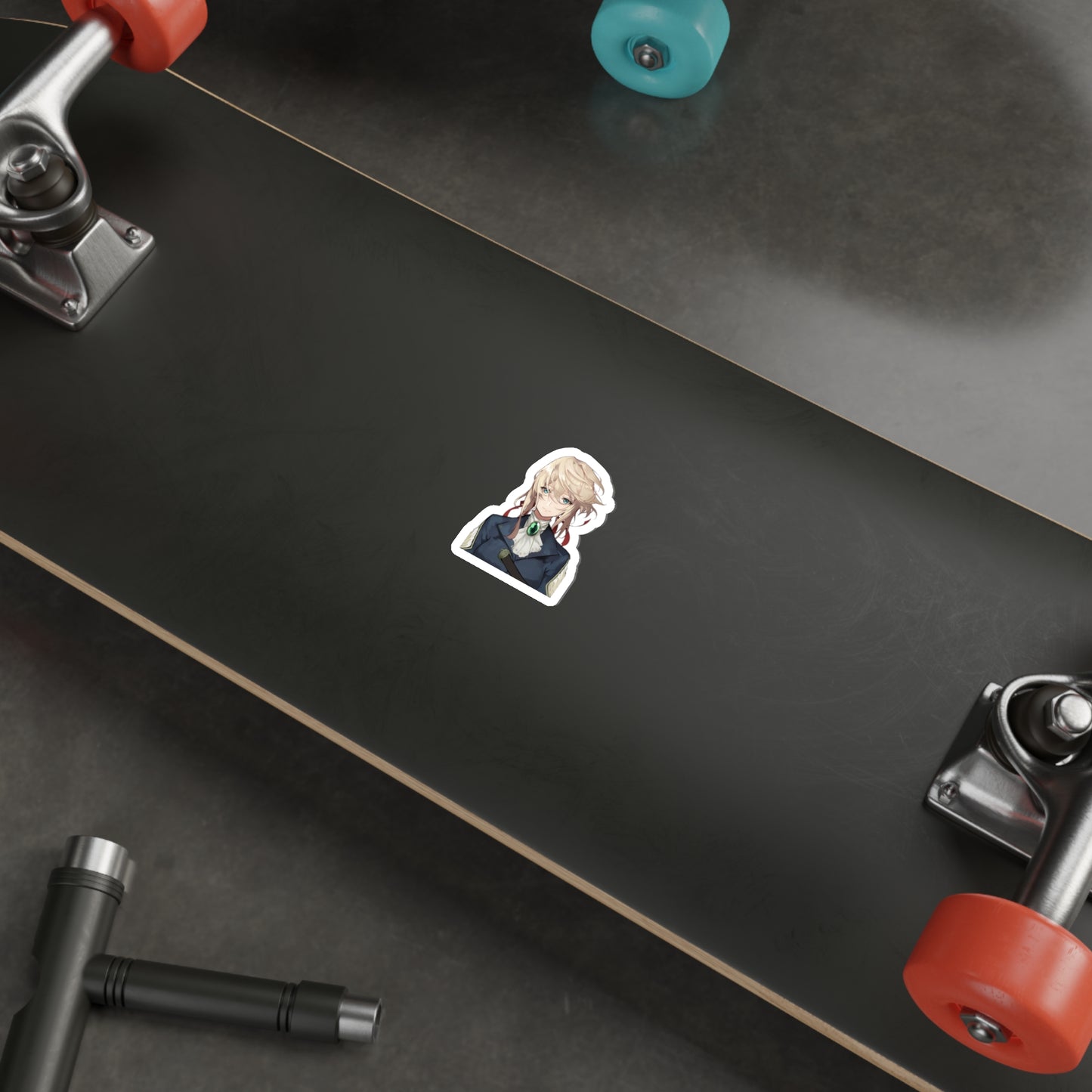 Violet Evergarden Waterproof Sticker - Cute Waifu Vinyl Decal - Anime Car Decal - Laptop Sticker - Manga Decal