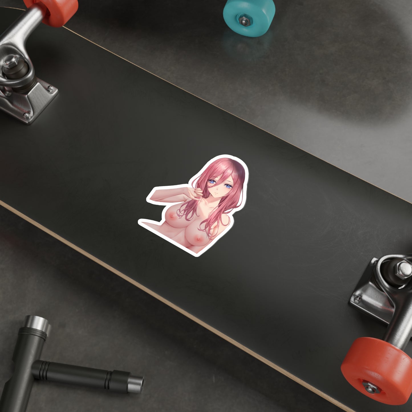 Nakano Miku Nude Boobs Quintessential Quintuplets Ecchi Vinyl Decal Autocollant imperméable à l’eau - Ecchi Vinyl Decal