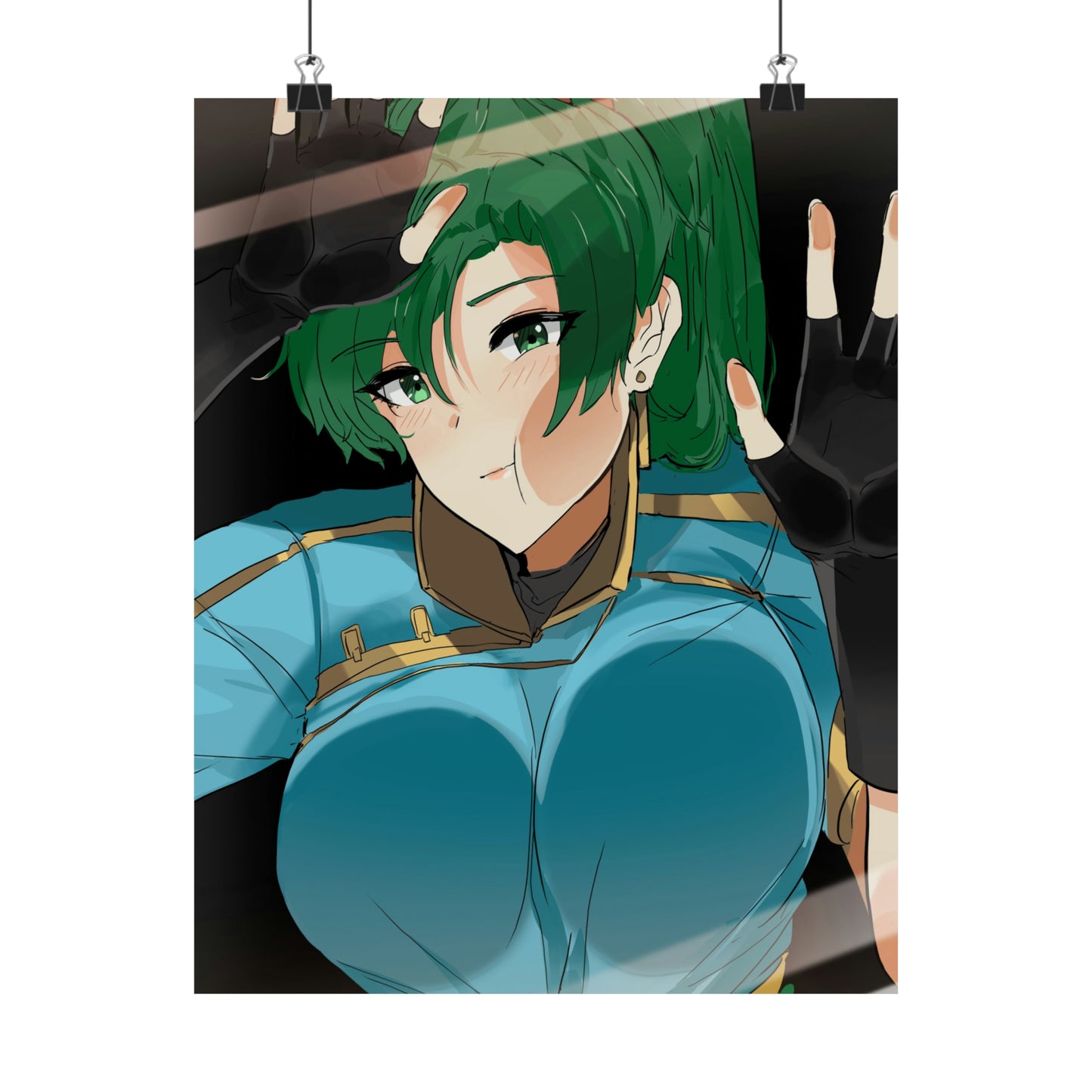 Lyn Fire Emblem Boobs Press Poster - Affiche verticale mate de qualité supérieure obscène - Art mural pour adultes