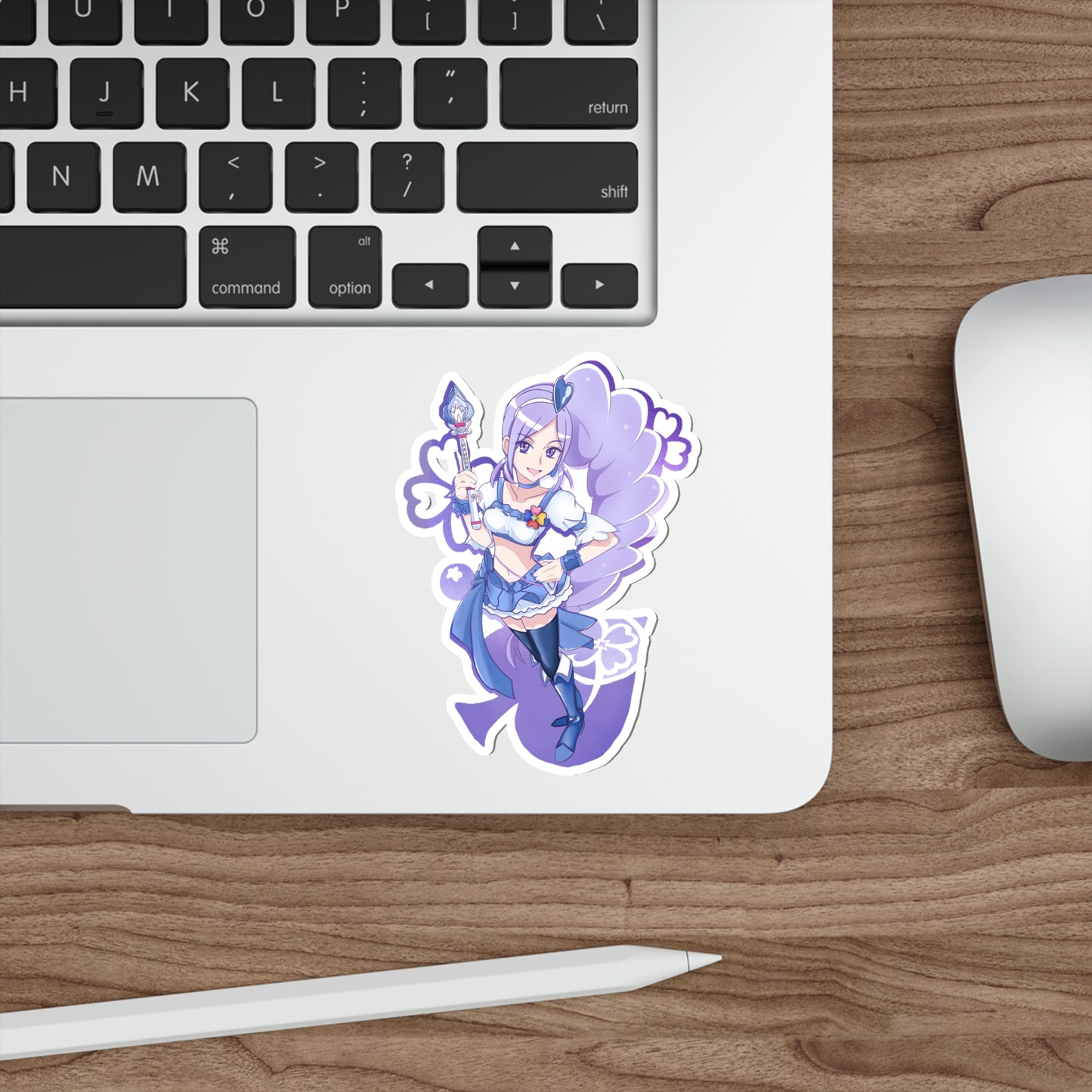 Pretty Cure Waterproof Sticker - Aono Miki Cure Berry Anime Vinyl Decal