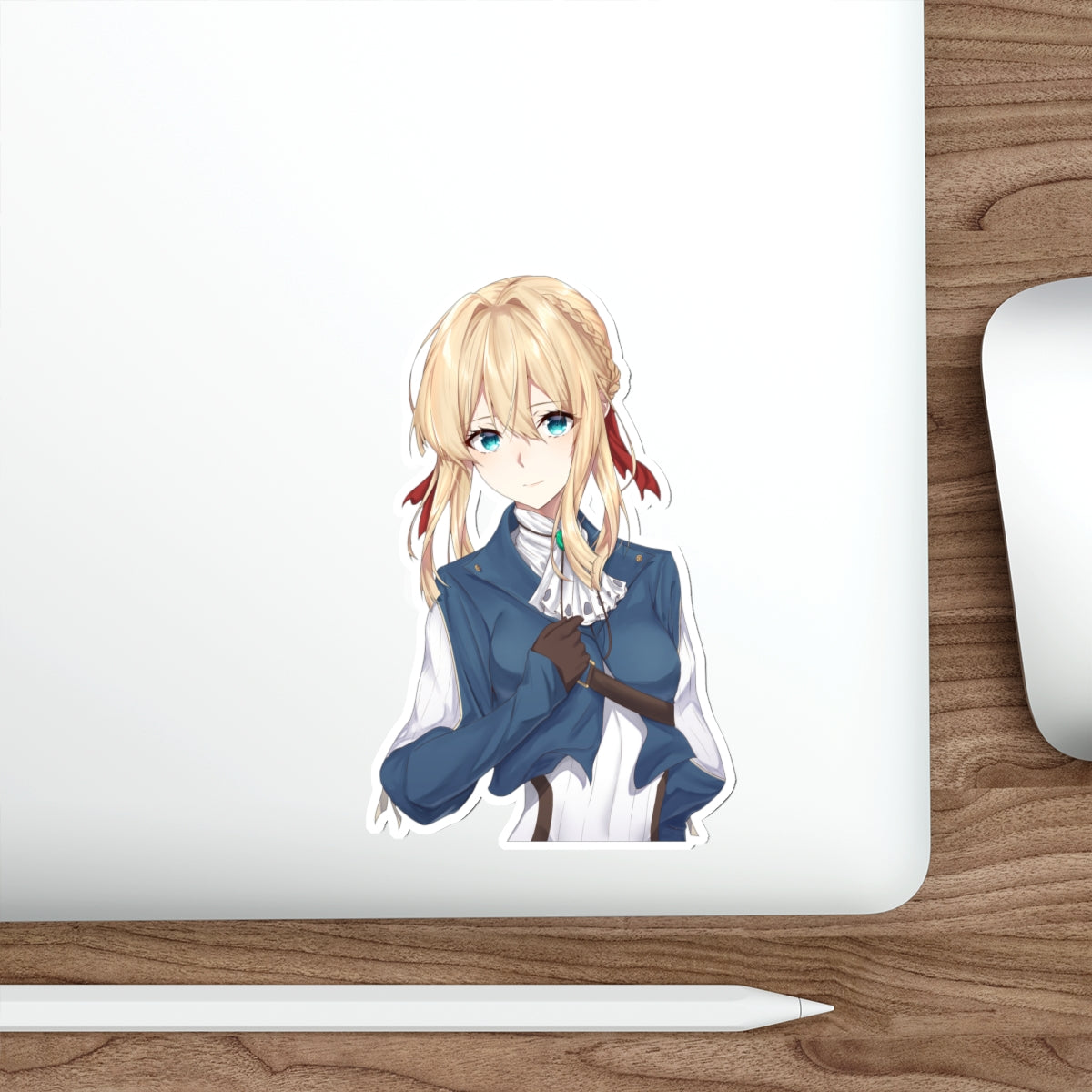 Autocollant Violet Evergarden - Autocollant en vinyle Anime Waifu - Autocollant de voiture étanche - Autocollant pour ordinateur portable - Autocollant Manga