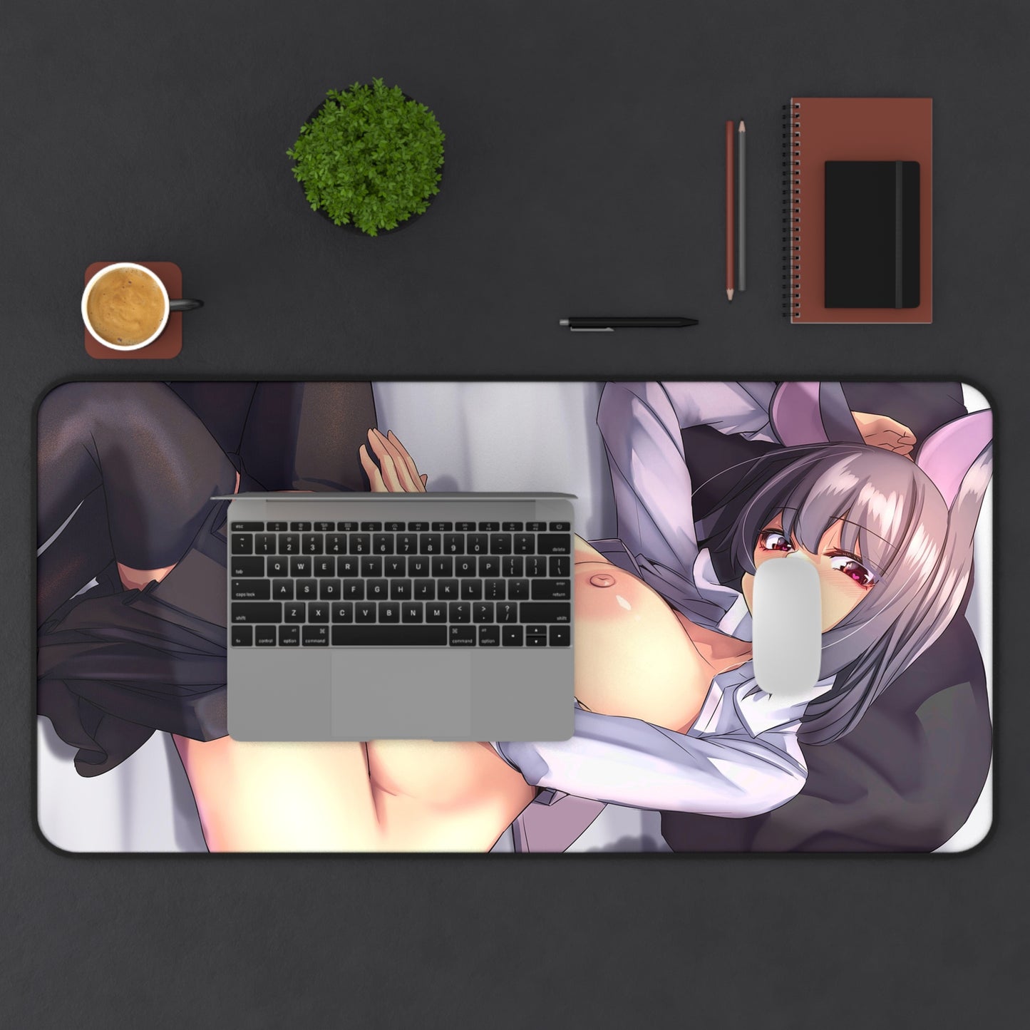 Touhou Sexy Mousepad - Nude Boobs Nazrin Desk Mat - Ecchi Playmat