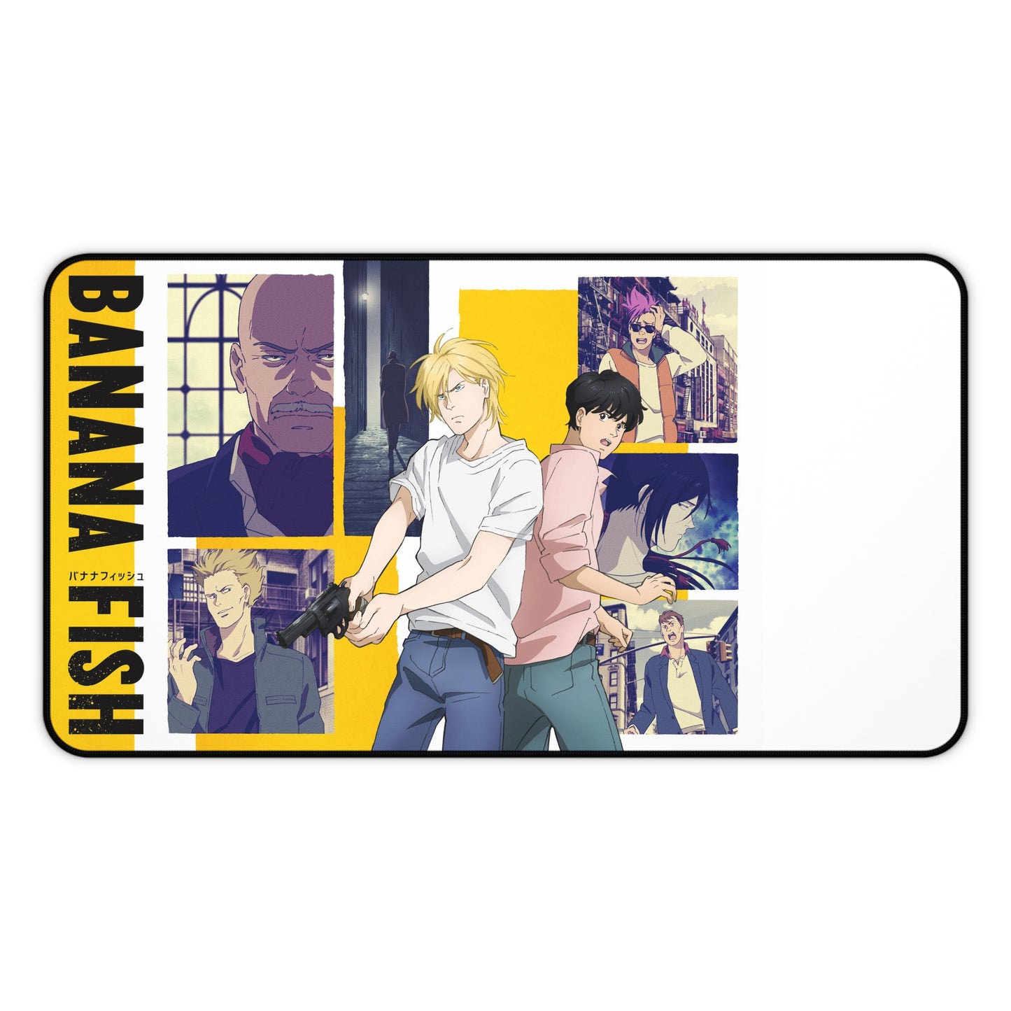 Banana Fish Desk Mat - XXL Anime Mousepad - Manga Desk Pad