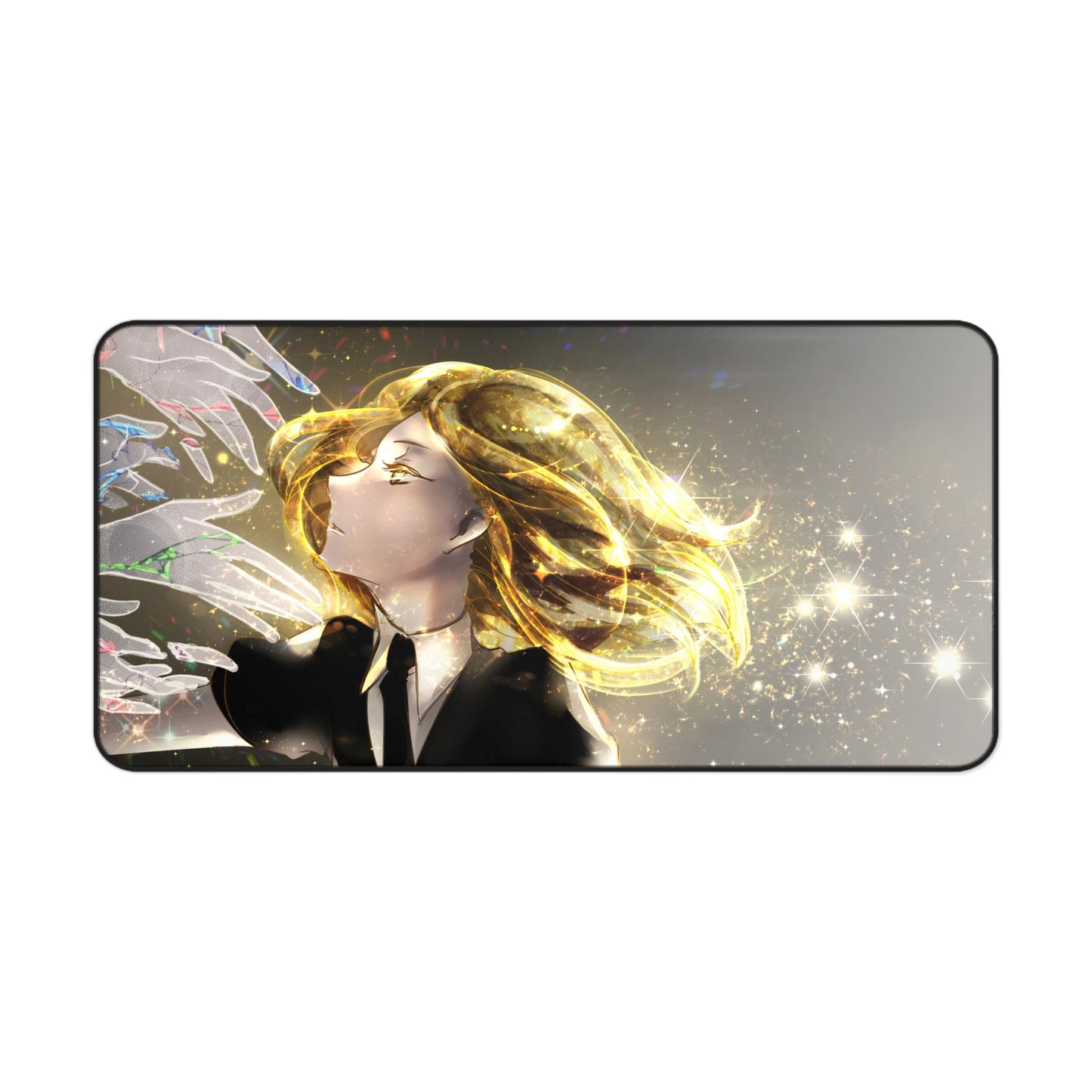 Land of the Lustrous Anime Desk Mat - Yellow Diamond Houseki no Kuni Mousepad - Non Slip Playmat