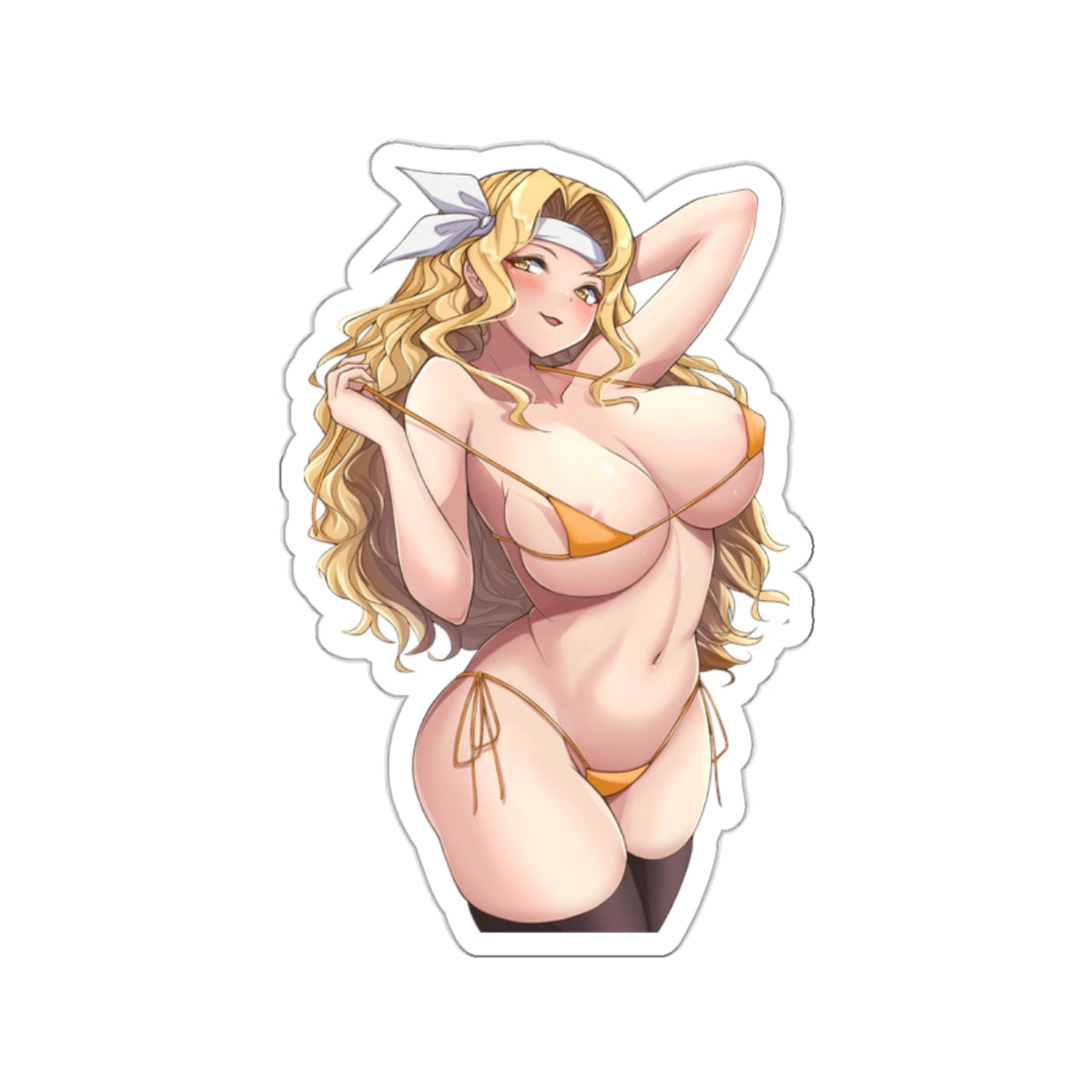 Thick Bikini Brigid Fire Emblem Waterproof Sticker - Ecchi Vinyl Decal