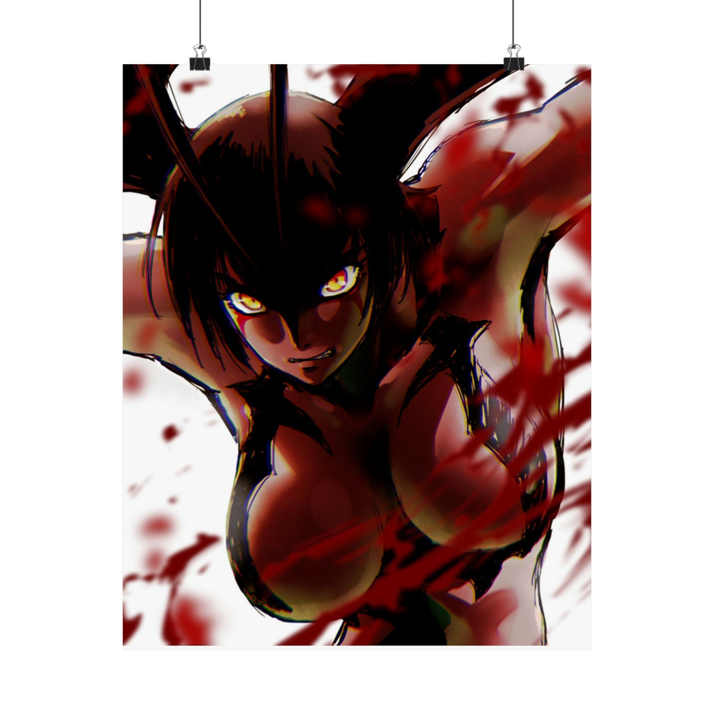 Affiche Devilman Crybaby - Décoration murale Manga Devil Lady - Affiche verticale Anime Premium