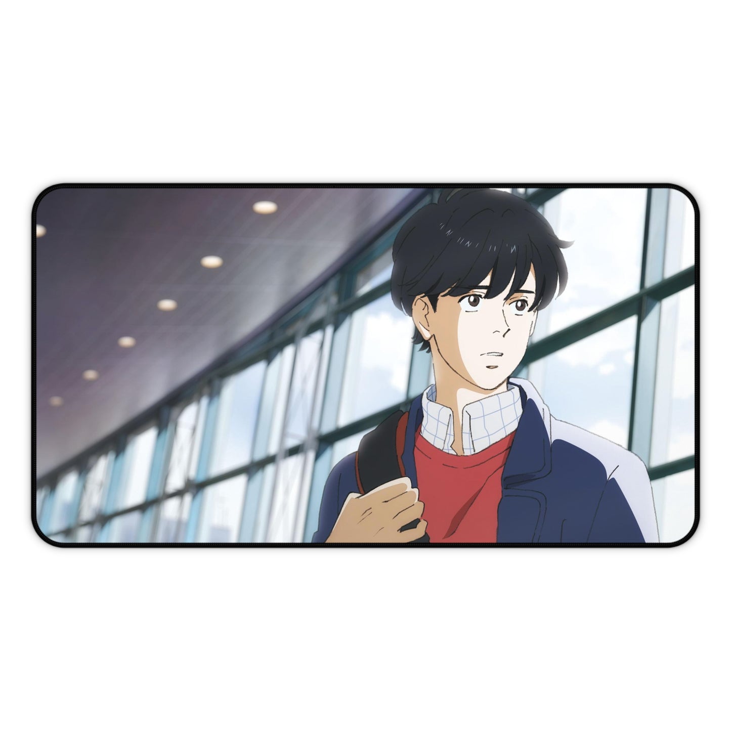 Banana Fish Eiji Okumura Desk Mat - XXL Anime Mousepad - Manga Desk Pad