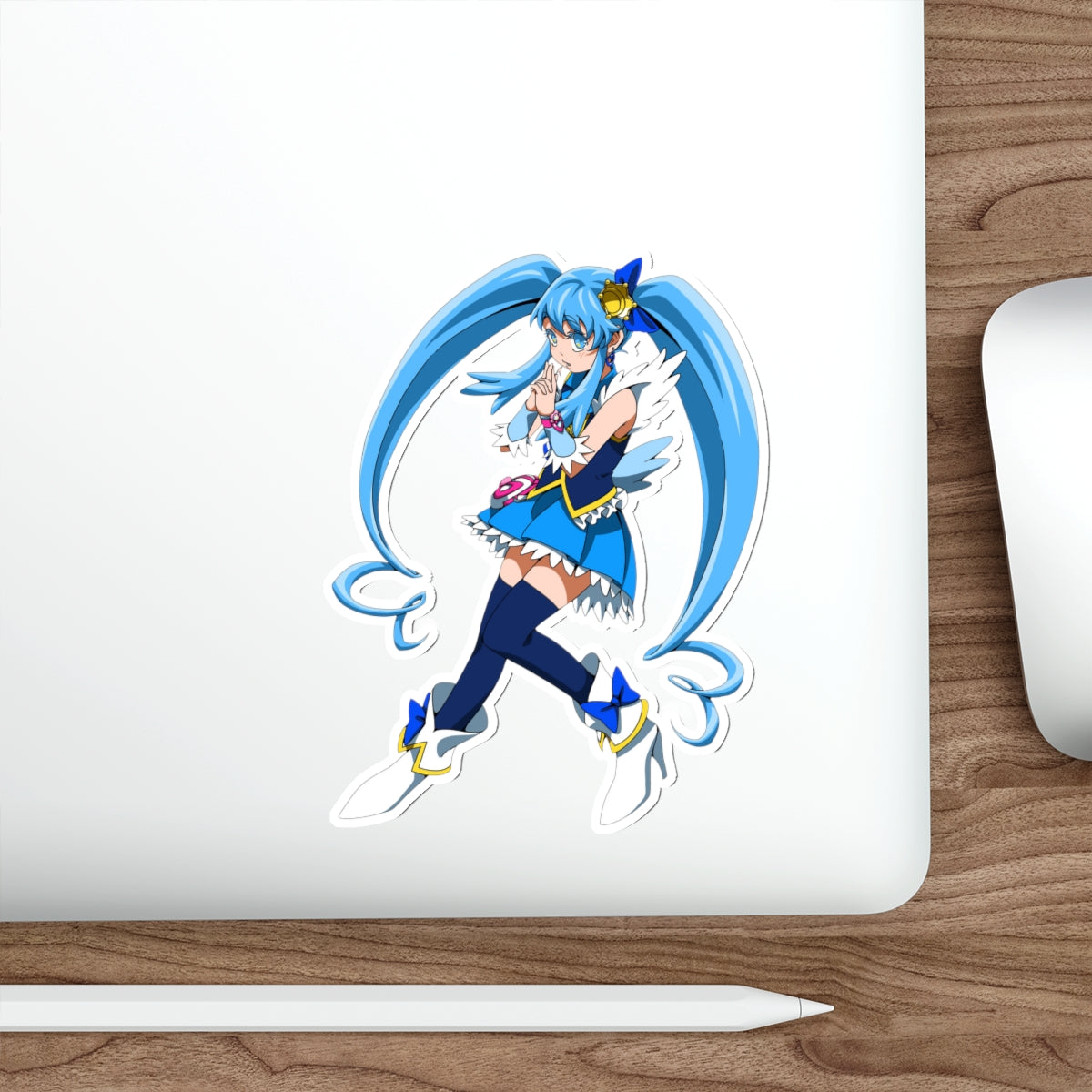 Happiness Charge Pretty Cure Waterproof Sticker - Shirayuki Hime Cure Princess Anime Vinyl Decal - Precure Sticker