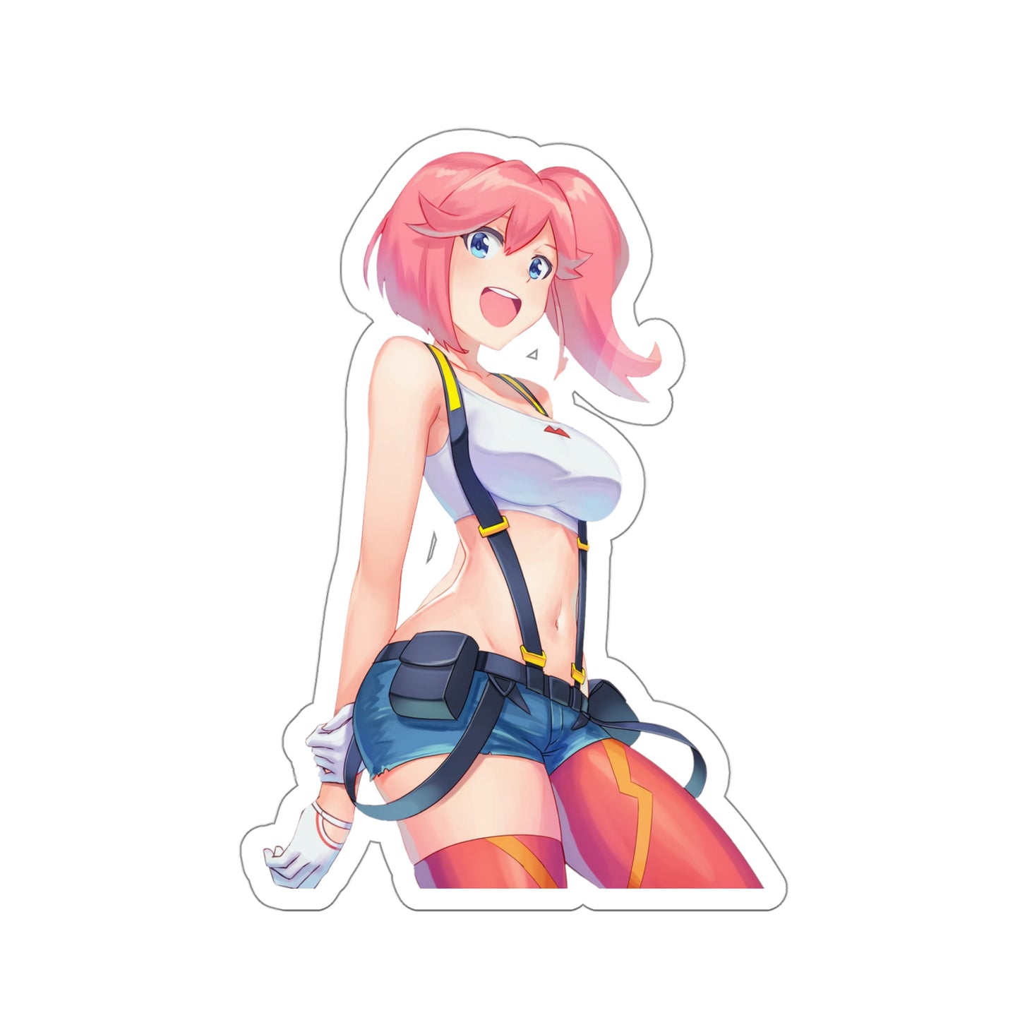 Promare Waterproof Sticker - Aina Ardebit Anime Vinyl Decal - Car Bumper Sticker - Laptop Sticker