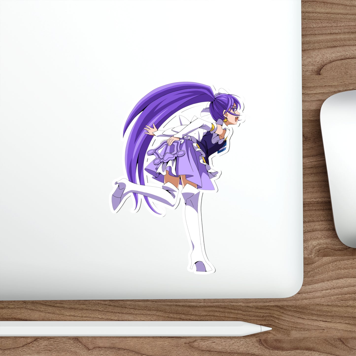 Pretty Cure Waterproof Sticker - Hikawa Iona Cure Fortune Anime Vinyl Decal - Precure Sticker