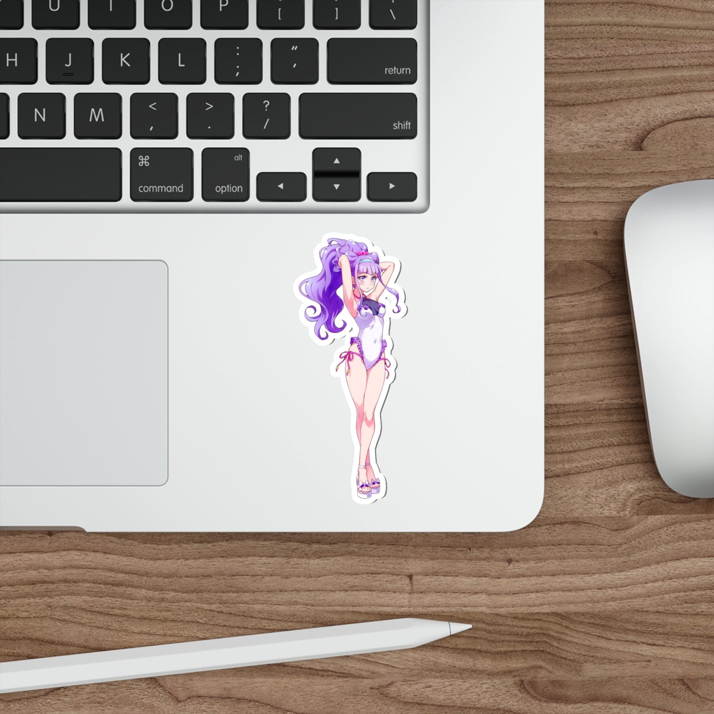 HUGtto Pretty Cure Waterproof Sticker - Ruru Cure Amour Anime Vinyl Decal - Precure Sticker