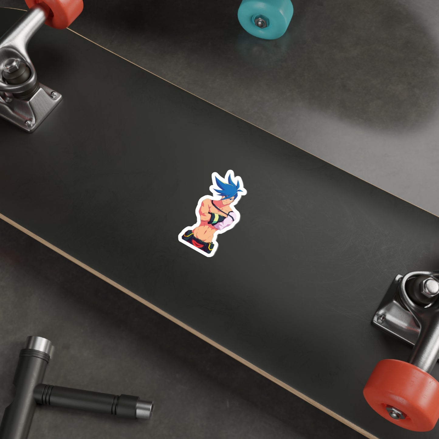 Promare Waterproof Sticker - Galo Thymos Anime Vinyl Decal - Car Bumper Sticker - Laptop Sticker