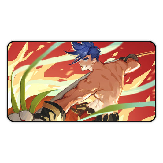 Promare Desk Mat - Galo Anime Mousepad - Non Slip Manga Playmat