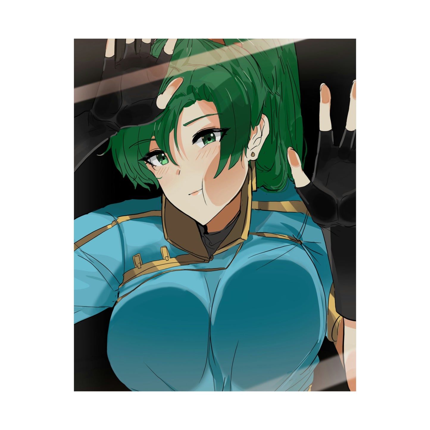 Lyn Fire Emblem Boobs Press Poster - Affiche verticale mate de qualité supérieure obscène - Art mural pour adultes