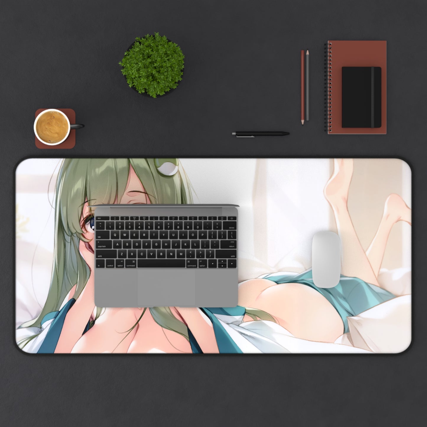 Touhou Sexy Mousepad - Nude Boobs Sanae Desk Mat - Ecchi Playmat