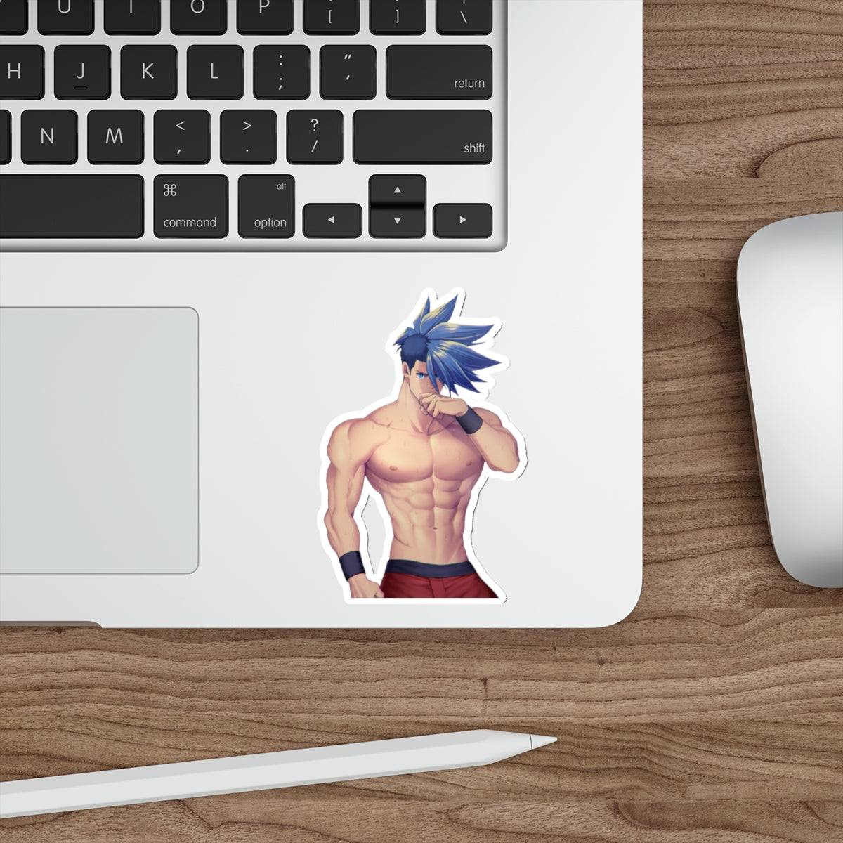 Autocollant imperméable Promare - Autocollant en vinyle Anime Galo Husbando - Autocollant pour pare-chocs de voiture - Autocollant pour ordinateur portable