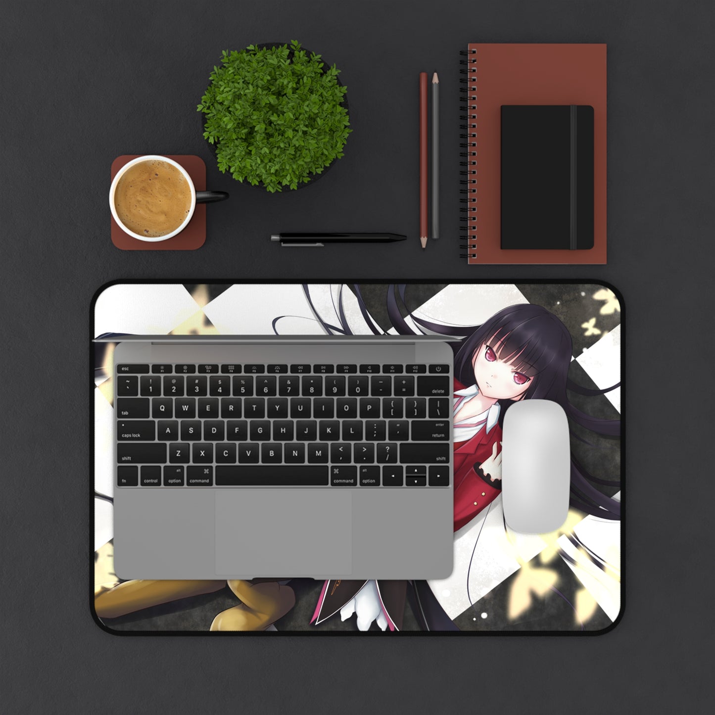 Umineko When They Cry Desk Mat - Lucifer Gaming Mousepad - Non Slip Visual Novel Dojin Playmat - Umineko no Naku Koro ni