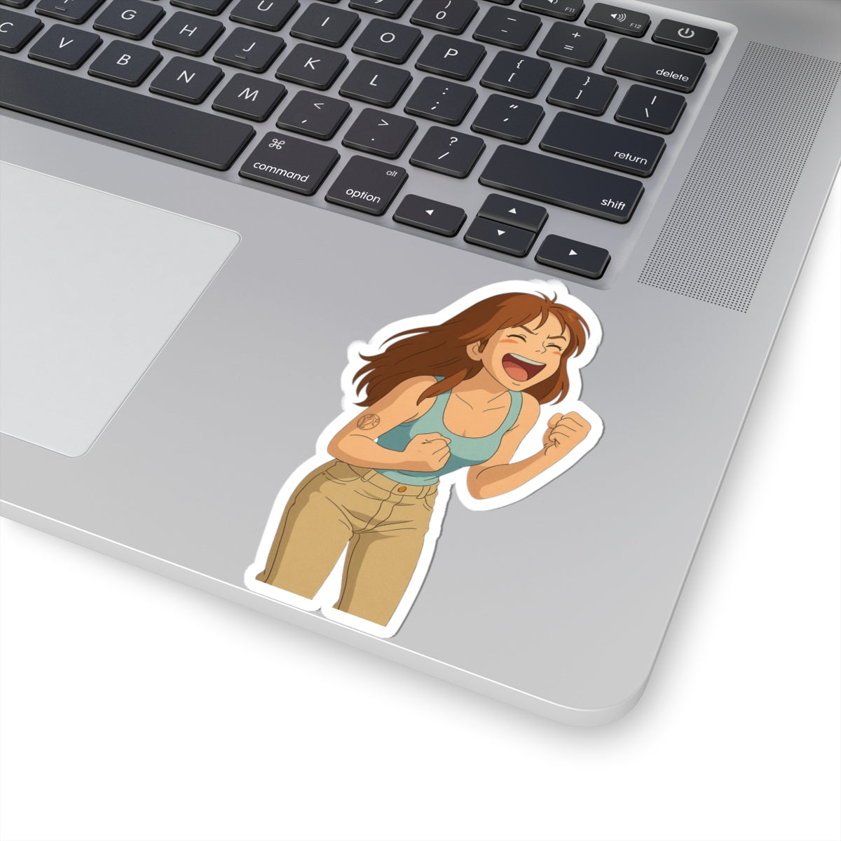 Joyful Cartoon Kiss-Cut Stickers - Fun Decor for Laptops, Water Bottles, Notebooks, Gifts for Friends, Party Favors