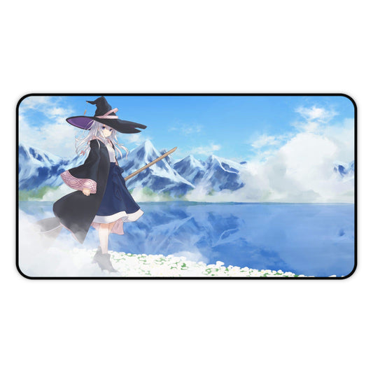 Wandering Witch The Journey of Elaina Desk Mat - XXL Anime Mousepad - Non Slip Gamer Playmat - Kawaii Gift