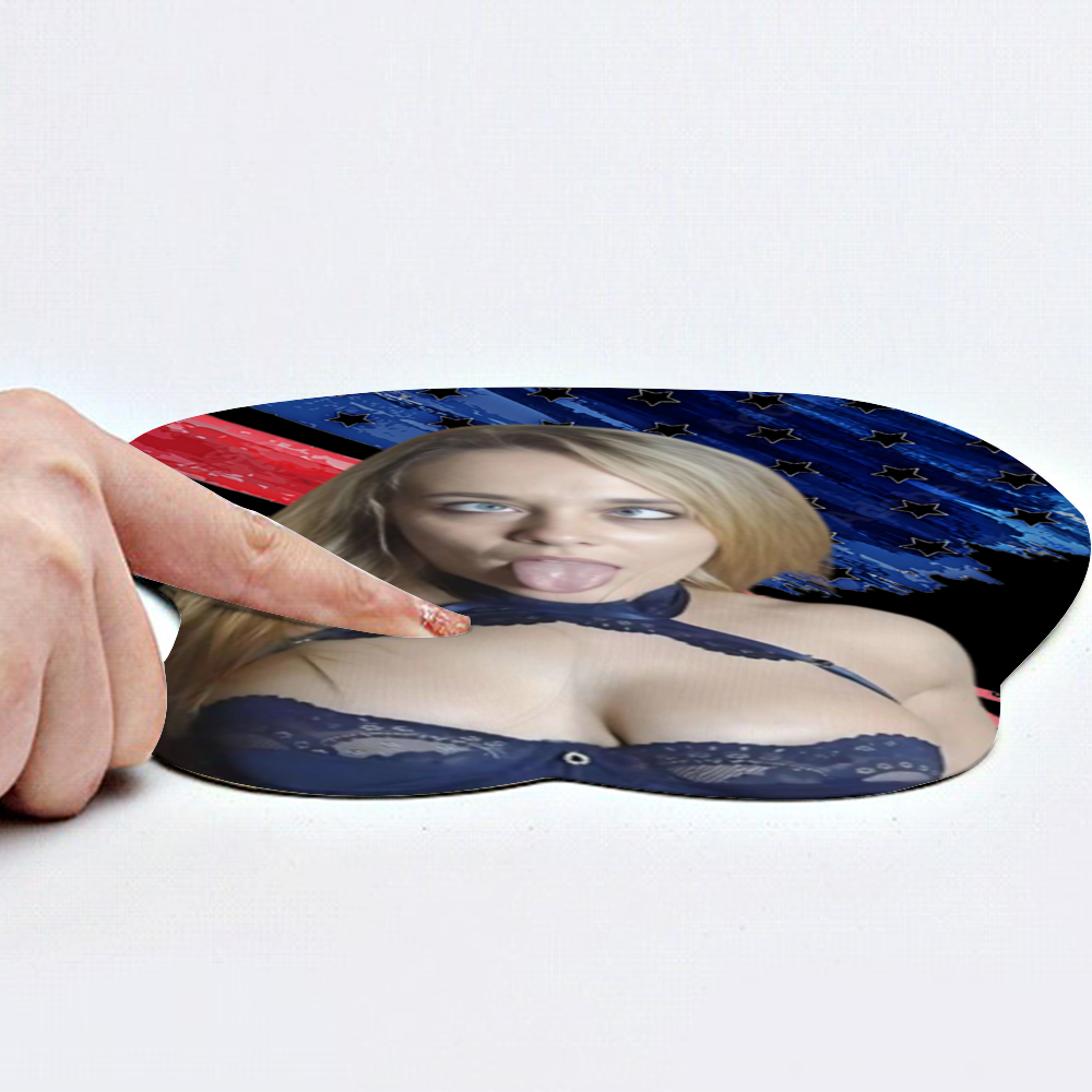 CrystalX Oppai booba Mousepad with Wrist Support