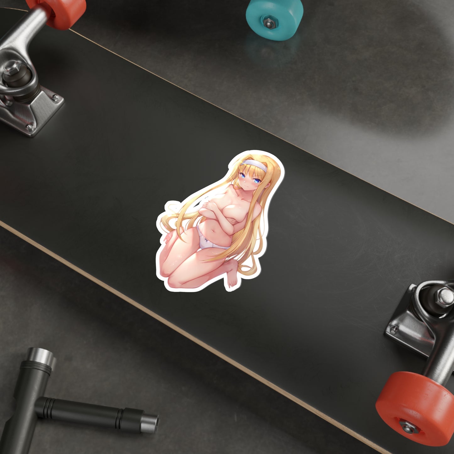 Sword Art Online Nude Alice Zuberg Waterproof Sticker - Ecchi Vinyl Decal