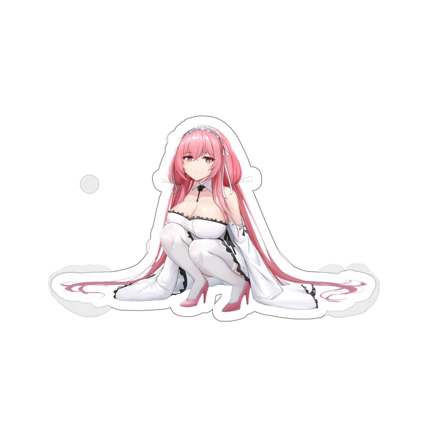 Azur Lane Waterproof Sticker - Perseus Gaming Vinyl Decal - Anime Waifu Car Decal - Laptop Sticker