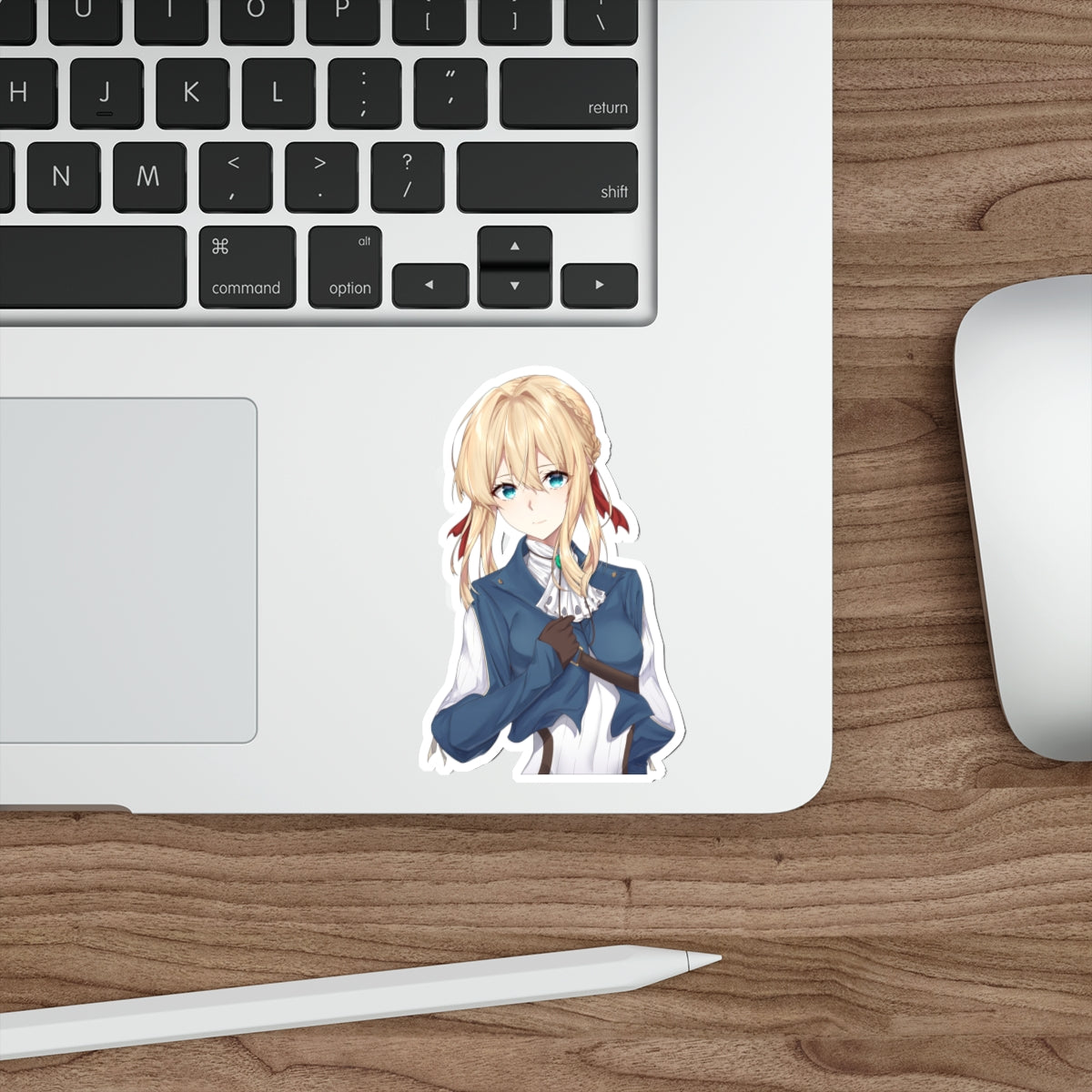 Autocollant Violet Evergarden - Autocollant en vinyle Anime Waifu - Autocollant de voiture étanche - Autocollant pour ordinateur portable - Autocollant Manga