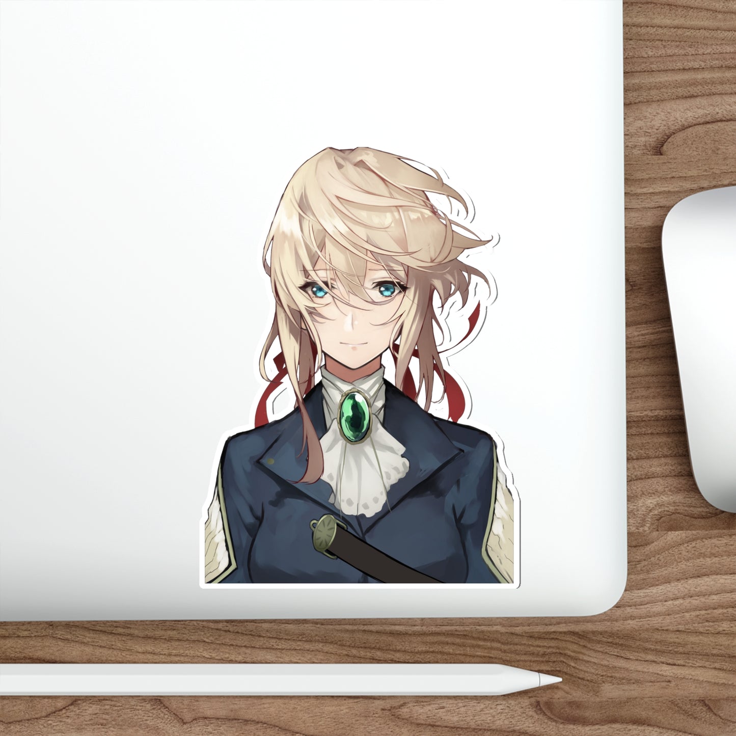 Violet Evergarden Waterproof Sticker - Cute Waifu Vinyl Decal - Anime Car Decal - Laptop Sticker - Manga Decal