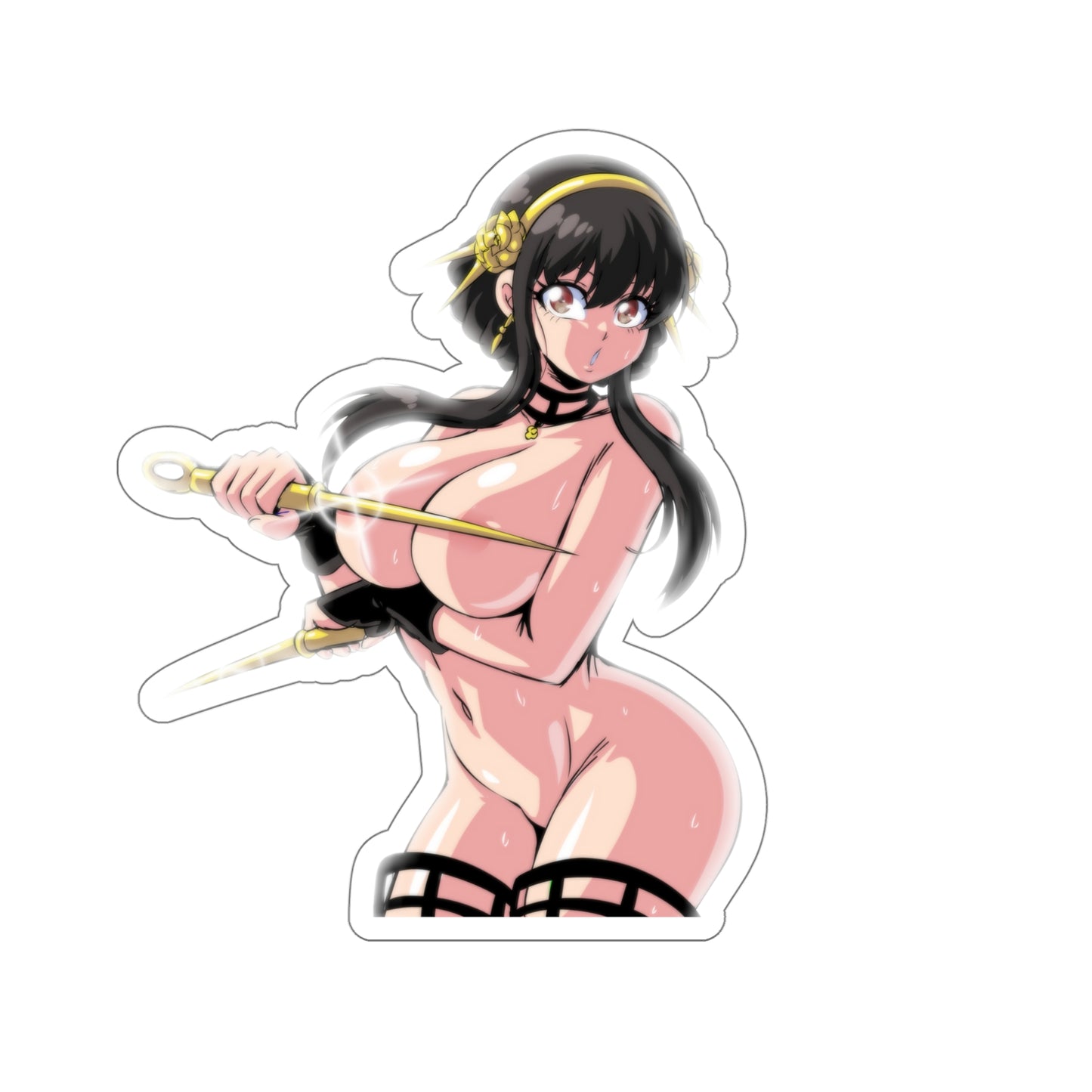 Nude Yor Briar Spy x Family Waterproof Sticker - Ecchi Vinyl Decal